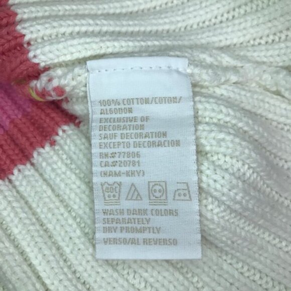 Vintage Tommy Hilfiger Ribbed Striped Sweater Medium Preppy Y2K Retro Pullo - Picture 9 of 10